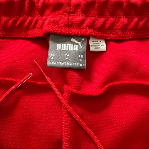 PUMA Men's Scuderia Ferrari Race T7 Track Pants (Red) - Large - Picture 3 of 10